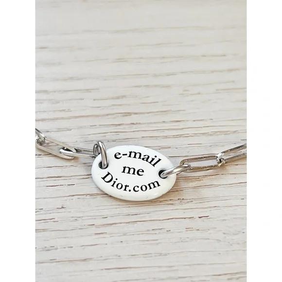 Dior “E-mail me” Necklace - Picture 1 of 9